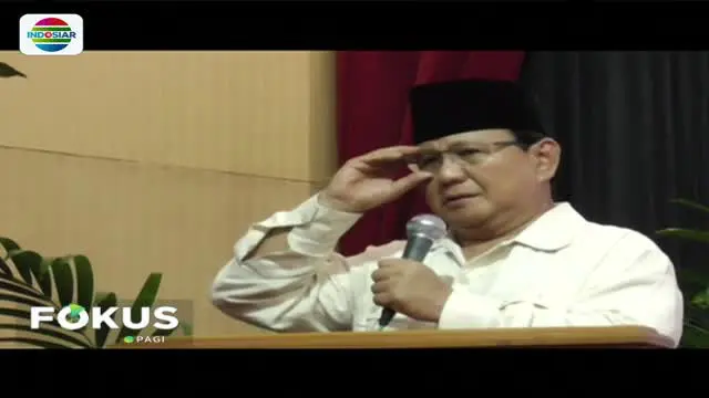 Prabowo menjanjikan jika rakyat Indonesia memberikan amanah kepadanya ia yakin bisa memperbaiki keadaan bangsa ini.
