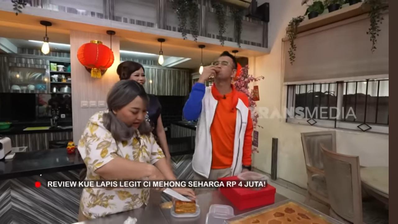 Harta Kekayaan Capai Rp1 Triliun, Raffi Ahmad Syok Harga Lapis Legit Ci Mehong Dibanderol Rp4 Juta