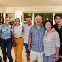 Bisa dibilang, ini bukan pertama kalinya mereka ke Amerika. Mereka sempat pergi ke Los Angeles sebelum ke New York. Di sana, Al, El dan Dul mengunjungi salah satu keluarga ayah sambungnya, Irwan Mussry. (Liputan6.com/IG/@irwanmussry)