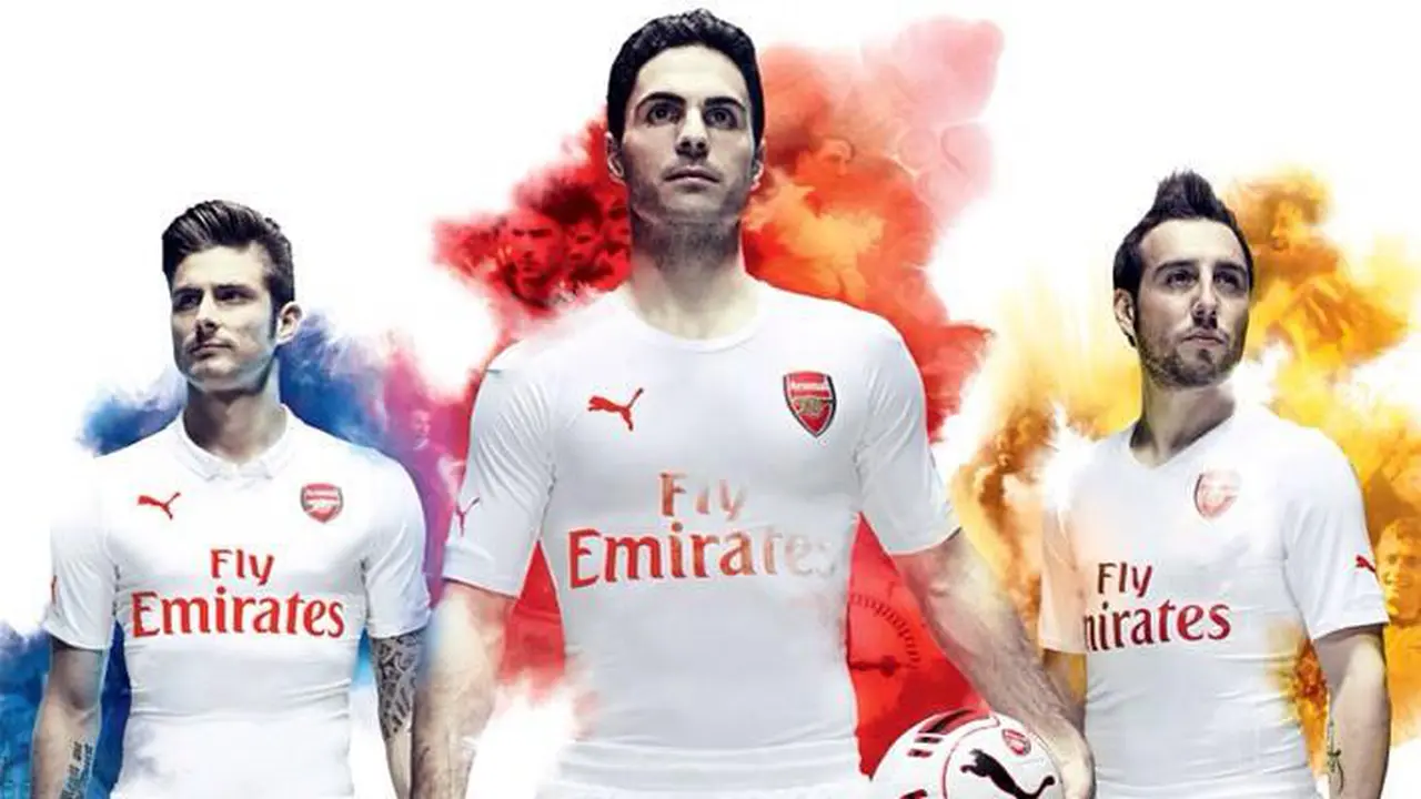 Jersey anyar Arsenal