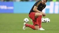 Bek Timnas Belgia Jan Vertonghen bersinar di Piala Dunia 2018. (AFP/Attila Kisbenedek)