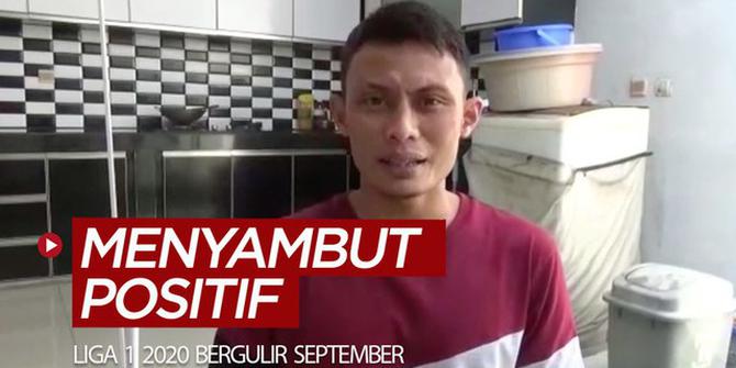 VIDEO: Bek Bali United, Dias Angga Putra Menyambut Positif Bila Liga 1 2020 Kembali Bergulir September