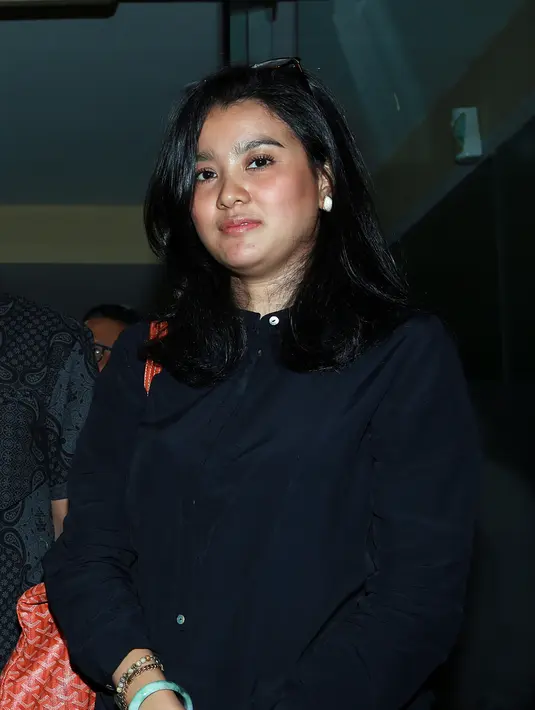 Mendatangi Mabes Polri, wanita cantik ini merupakan perwakilan dari artis serta Satuan Tugas Anti Pembajakan untuk mensosialisasikan pembajakan kepada masyarakat. (Deki Prayoga/Bintang.com)