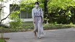 Putri Jepang Aiko, putri Kaisar Naruhito dan Permaisuri Masako, berjalan untuk menghadiri kelas di Universitas Gakushuin di Tokyo, Rabu, 12 April 2023. (Issei Kato/Pool Photo via AP)