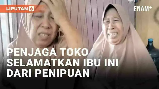 VIDEO: Viral Penjaga Toko Selamatkan Ibu Ini dari Penipuan Modus Anak Kena Kasus Narkoba