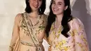 Chelsea Islan tampak hadir di malam resepsi mengenakan floral dress nuansa putih dan kuning. [Instagram/chelseaislan]