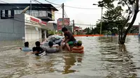 Hujan Semalaman, 13 Titik di Kota Tangerang Terendam Banjir