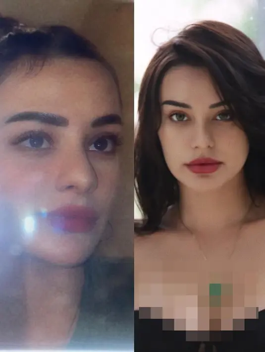 Mata hingga alisnya disebut berbeda hingga dituding melakukan oplas, Nora Alexandra memberikan penjelasan di unggahan terbarunya. Model berusia 28 tahun itu menjelaskan bahwa matanya terlihat berbeda karena memakai softlens. Sementara untuk bulu matanya yang terlihat lentik karena ia rutin menggunakan serum pemanjang bulu mata. Selain karena faktor makeup, pengambilan foto sering kali bikin netizen salah fokus. (Liputan6.com/IG/@noraalexandra)
