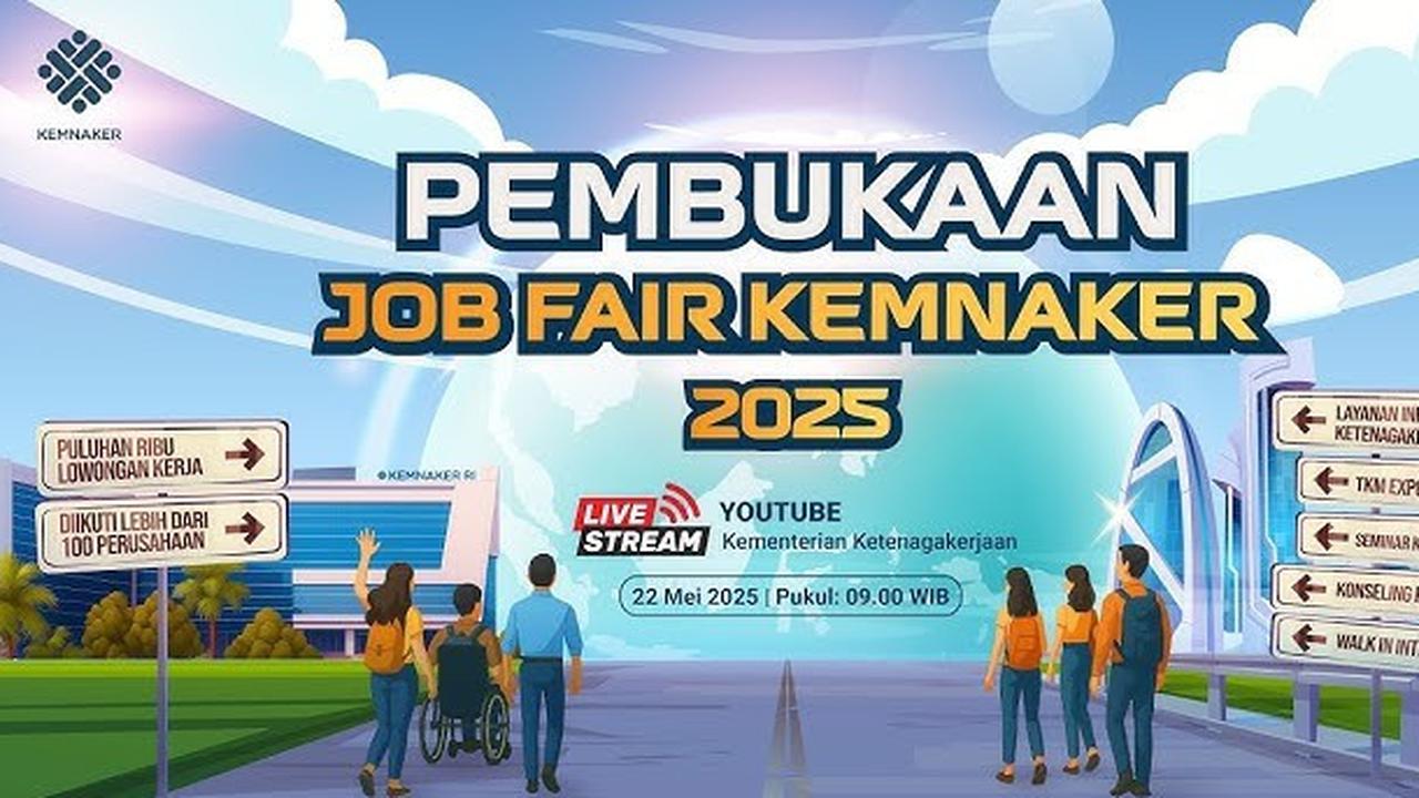 Cara Daftar Job Fair Kemnaker 2025, Peluang Kerja dengan 52.000 Lowongan di Jakarta