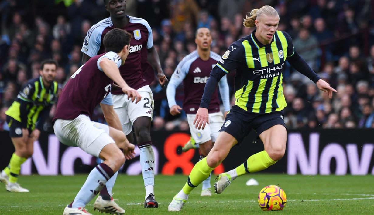 Manchester City tidak menang dalam lima pertandingan tandang Premier League berturut-turut (1 hasil imbang, 4 kekalahan) untuk pertama kalinya di bawah Pep Guardiola. (AP Photo/Rui Vieira)