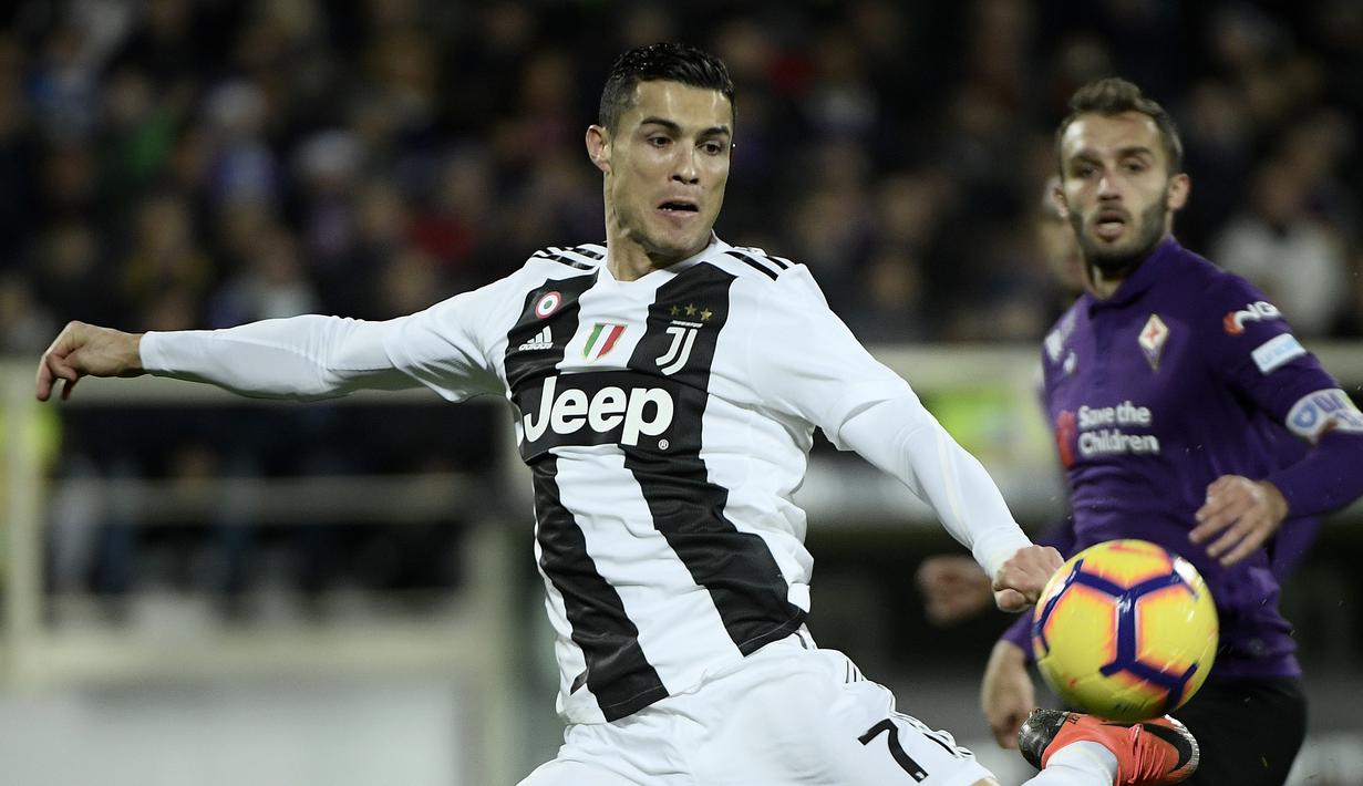1. Cristiano Ronaldo (Juventus) - 10 gol dan 5 assist (AFP/Fillipo Monteforte)