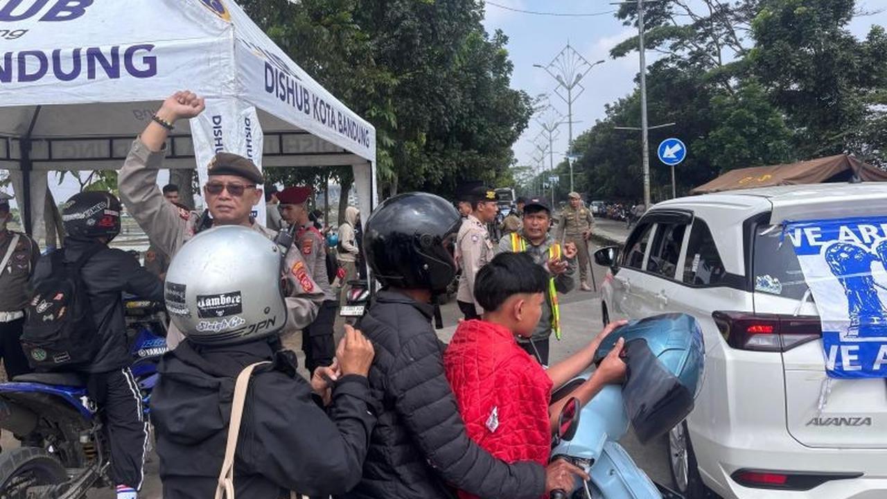 2.106 Personel Amankan Laga Persib vs Bali United di GBLA