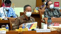 Menteri Perindustrian Agus Gumiwang Kartasasmita dalam Rapat Dengar Pendapat dengan Komisi VII DPR RI, Senin (22/8/2022).