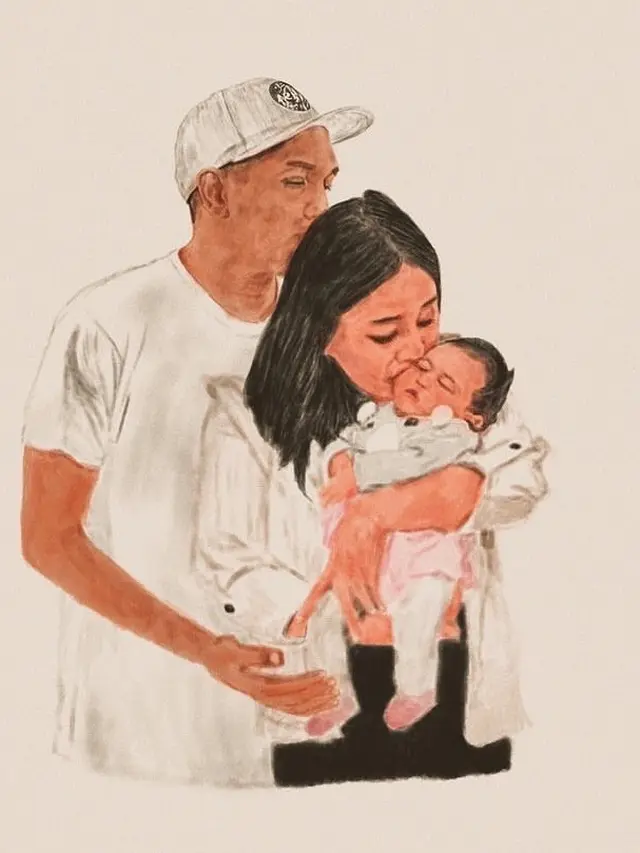 [Fimela] Potret baby Gewa anak Glenn Fredly