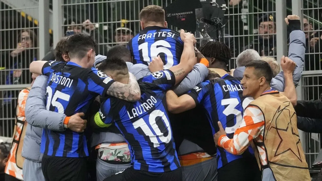 Foto: Marko Arnautovic Sang Pahlawan, Inter Milan Raih Kemenangan Penting Atas Atletico Madrid di Liga Champions