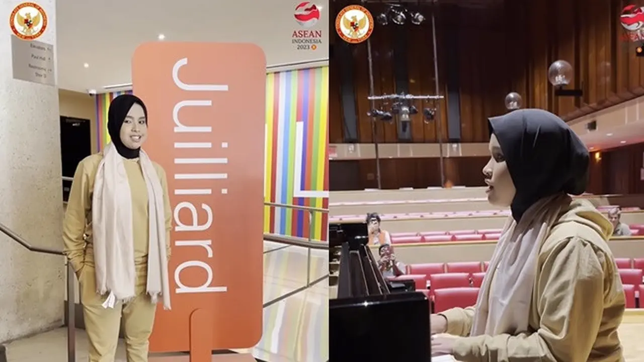 Putri Ariani Berkunjung ke Kampus Impian The Juilliard School , Unjuk Gigi Bawakan Lagu Elthon John