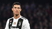 1. Cristiano Ronaldo (Juventus) - 19 gol dan 8 assist (AFP/Alberto Pizolli)
