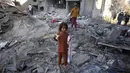 Pernyataan tersebut disampaikan setelah Hamas menolak proposal gencatan senjata terbaru yang didukung Amerika Serikat (AS). (Bashar TALEB/AFP)