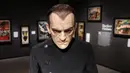 Patung silikon Boris Karloff pemeran utama di film “Frankenstein” ditampilkan di Museum Peabody Essex, Massachusetts, Rabu (9/8). Koleksi Hammet terdiri dari 135 barang yang akan dipamerkan mulai 12 Agustus hingga 26 November 2017. (AP/Michael Dwyer)