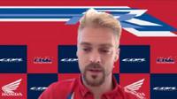 Manajer Tim HRC WSBK Leon Camier. (Tangkapan Layar Zoom)
