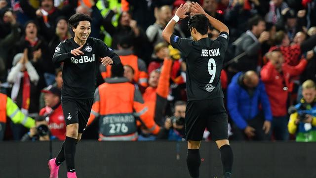 Winger Red Bull Salzburg, Takumi Minamino.