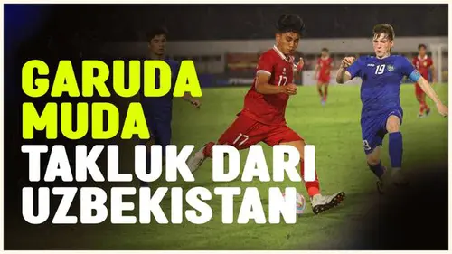 VIDEO: Tendangan Keras Pemain Uzbekistan U-20, Kalahkan Timnas Indonesia U-20 pada Laga Uji Coba