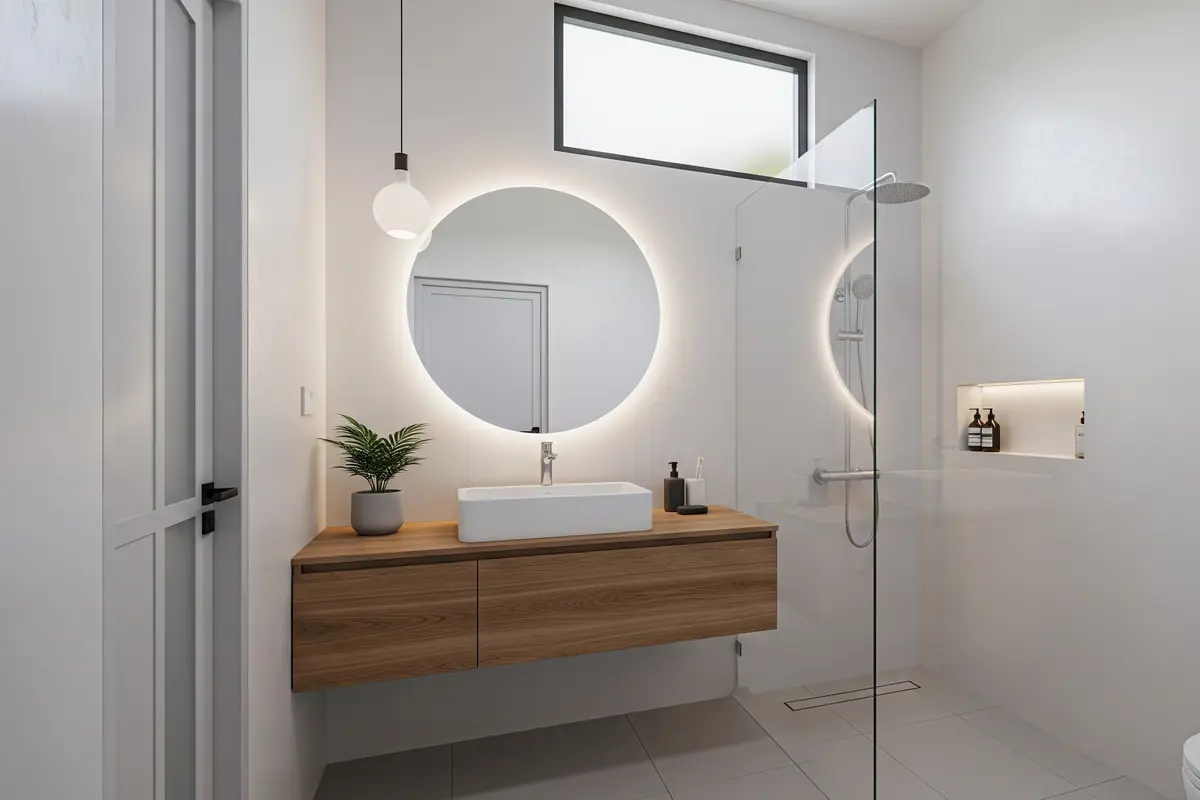 Desain Kamar Mandi Bersih dan Estetik