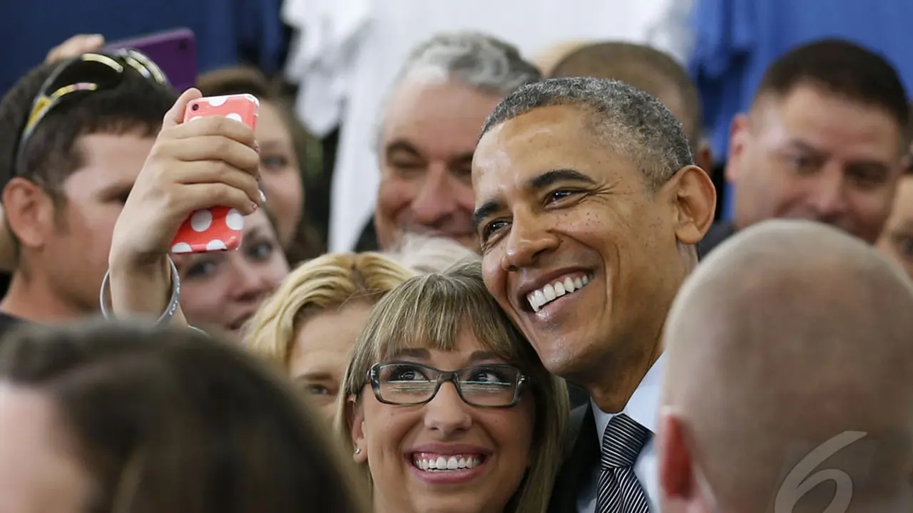 Bicara Energi, Obama Pidato di Supermarket