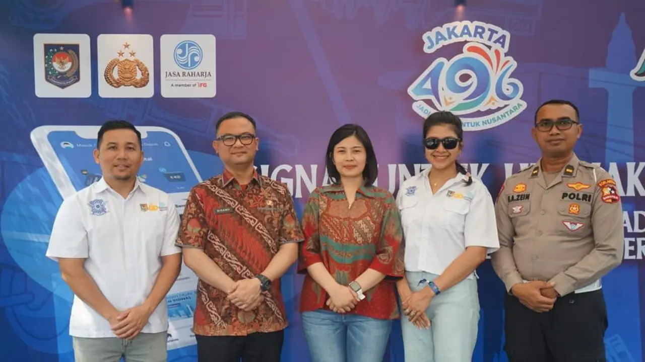 Dalam tema menyambut HUT DKI Jakarta yang ke 496, Bapenda DKI Jakarta dan aplikasi SIGNAL - Samsat Digital Nasional mengadakan sosialisasi secara langsung kepada para wajib pajak kendaraan bermotor DKI Jakarta (Istimewa)