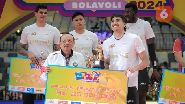 Penghargaan Individu Sektor Putra PLN Mobile Proliga 2024