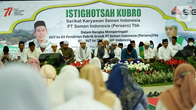 SIG Resmikan Bantuan Pembangunan TPQ dan Renovasi Masjid