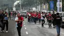 Timnas Indonesia dijadwalkan akan bertanding melawan juara Piala Dunia 2023, yakni Argentina dalam laga bertajuk FIFA Matchday pada hari ini Rencananya, laga Argentina vs Indonesia ini akan berlangsung pada pukul 19.30 WIB. (Liputan6.com/Johan Tallo)