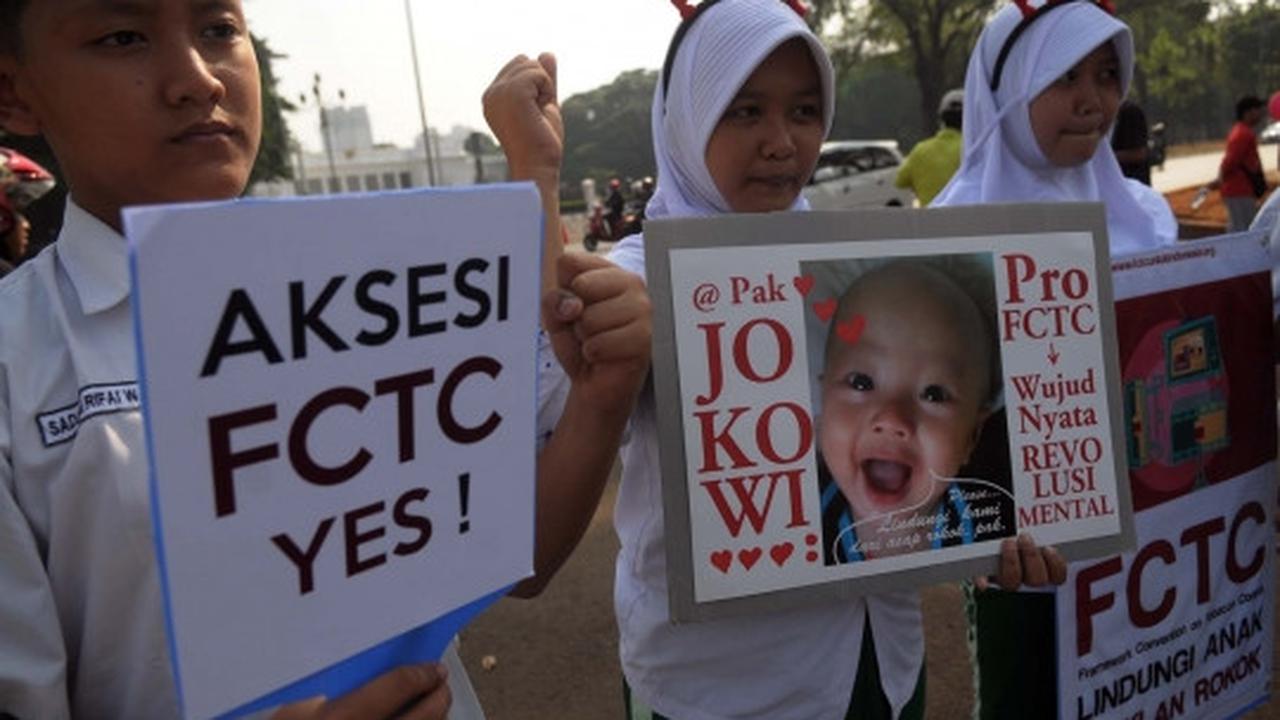 Aktivis FCTC desak Jokowi lindungi anak dari paparan asap rokok