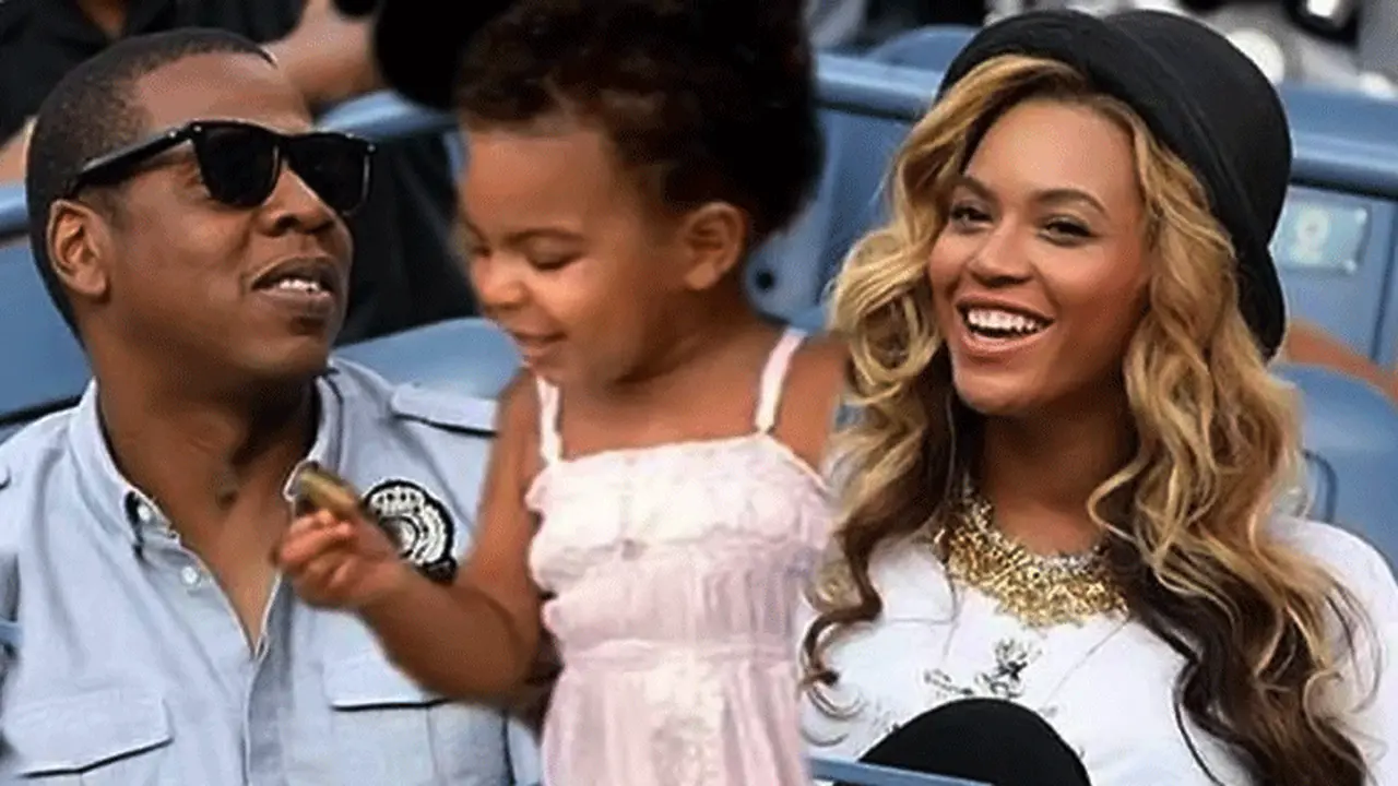 Beyonce, Blue Ivy, dan jay Z