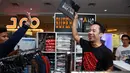 Salah satu strategi marketing untuk produk barunya adalah mendekatkan diri kepada masyarakat. Bertemu langsung. (Deki Prayoga/Bintang.com)