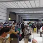 Suasana Bandara Soekarno Hatta sehari jelang larangan mudik 2021. (Liputan6.com/Rita Ayuningtyas)
