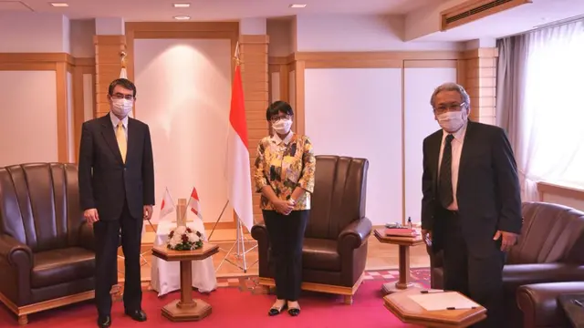 Menlu Retno menyepakati kerja sama di bidang kesehatan dalam kunjungannya ke Jepang.
