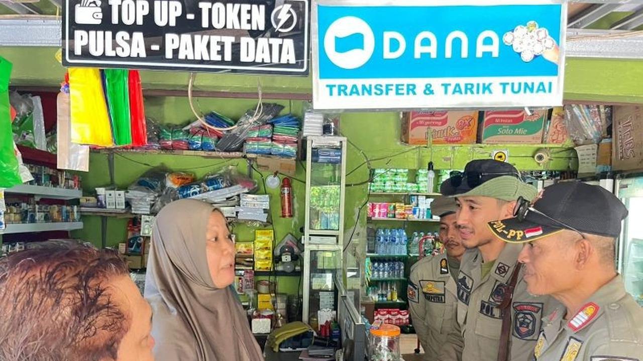 Satpol PP Bangka Tegas Larang Peredaran Rokok Ilegal, Pedagang Diminta Kembalikan ke Agen