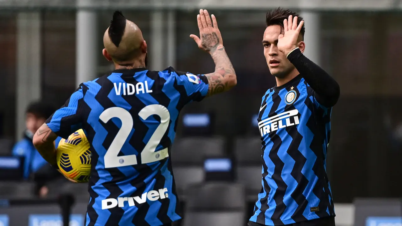 Lautaro Martinez, Arturo Vidal