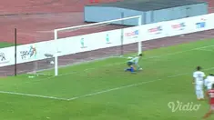 Football INA vs. MYR - Gol Pertama Indonesia. 