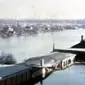 Kota Hamburg, Jerman yang dilanda banjir di Wilhelmsburg pada 16 Februari 1962. (Environment &amp; Society Portal)
