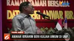Tokoh reformasi Malaysia itu menjelaskan saat memberikan kuliah umum di hadapan para mahasiswa Universitas Negeri Padang, Sumatera Barat.