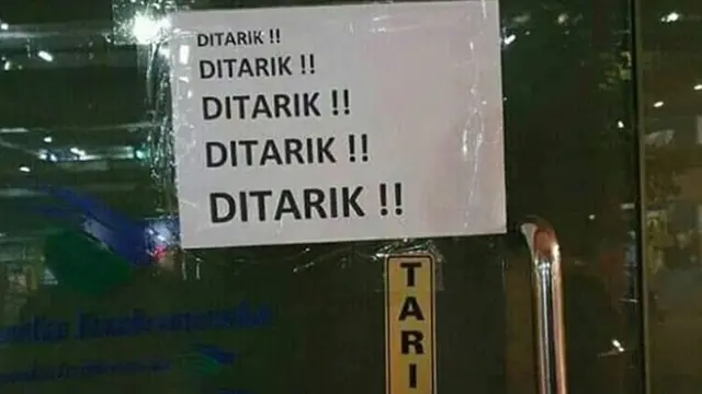 6 Tulisan Tarik Dorong di Pintu Ini Bikin Geleng Kepala