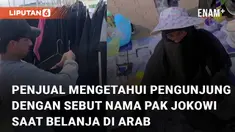 Aksi seorang pria membagikan ceritanya ketika belanja di Arab mengundang perhatian