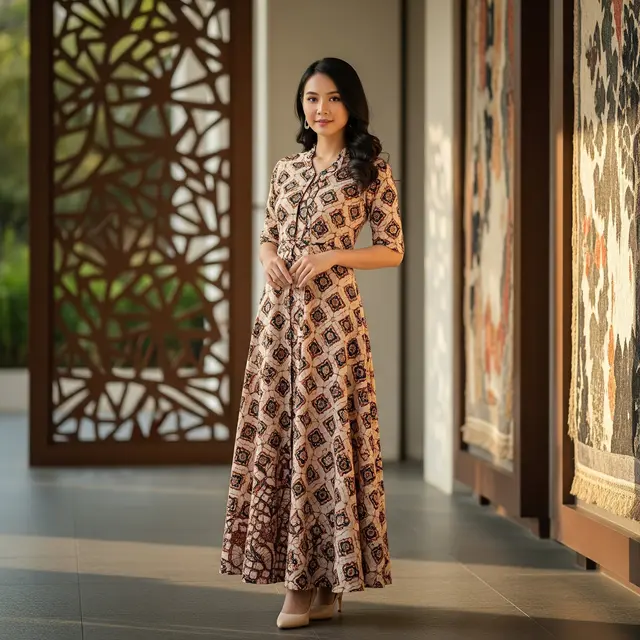 Inspirasi Batik Simpel Tapi Bagus