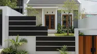 9 Desain Pagar Rumah untuk Lahan Miring, Aman dan Estetis