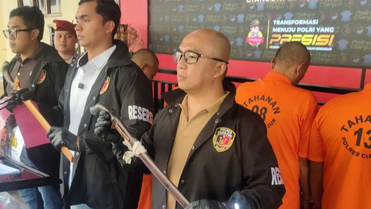 Palak Pemudik-Sopir, 8 Pria di Cianjur Ditangkap