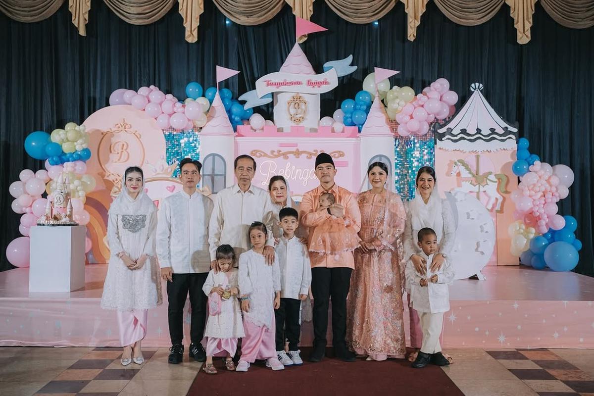 Potret Aqiqah Bebingah Sekaligus Ulang Tahun Kaesang Pangarep