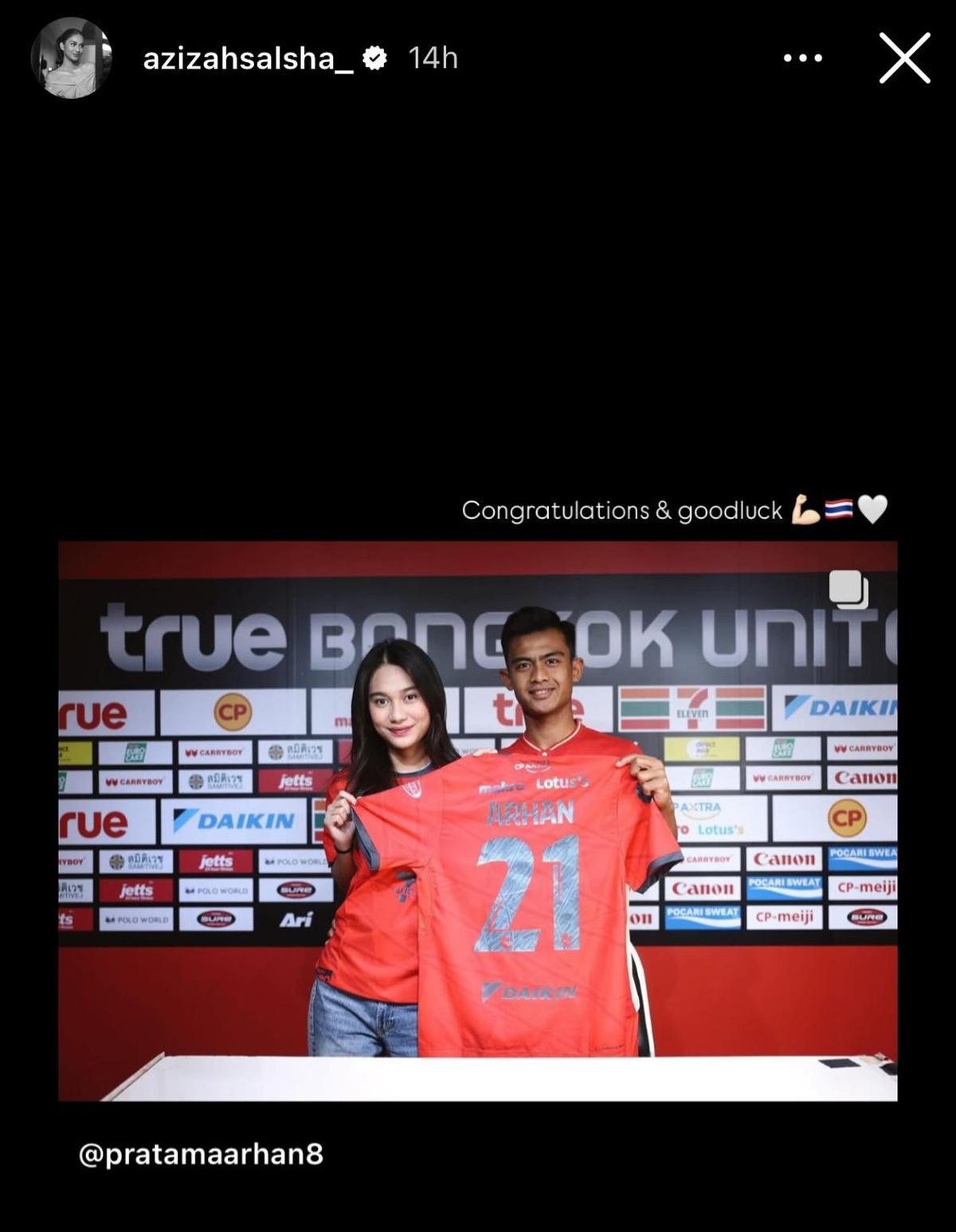 Perjalanan Baru Pratama Arhan di Bangkok United, Didampingi Azizah Salsha Saat Tanda Tangan Kontrak