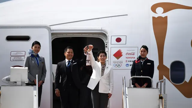 Api Olimpiade 2020 Tiba di Jepang